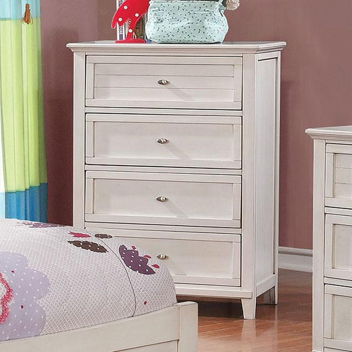 Brogan Antique White Chest - Olympia Furniture (Saint George, Utah)