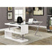 BRONWEN White Desk - Olympia Furniture (Saint George, Utah)