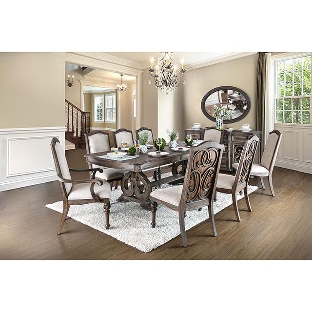 ARCADIA Rustic Natural Tone, Ivory Dining Table - Olympia Furniture (Saint George, Utah)