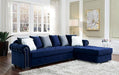 WILMINGTON Sectional, Blue - Olympia Furniture (Saint George, Utah)