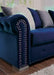 WILMINGTON Sectional, Blue - Olympia Furniture (Saint George, Utah)