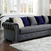 WILMINGTON Sectional, Gray - Olympia Furniture (Saint George, Utah)
