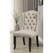 Wingback Chair, Beige (2/CTN) - Olympia Furniture (Saint George, Utah)