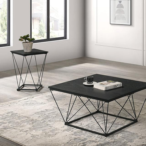 Whetstone 3 Pc. Table Set Black - Olympia Furniture (Saint George, Utah)