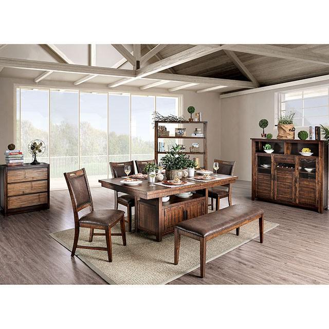 Wichita Light Walnut Dining Table - Olympia Furniture (Saint George, Utah)