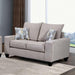 WEST ACTION Loveseat, Beige - Olympia Furniture (Saint George, Utah)