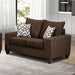 WEST ACTION Loveseat, Chocolate - Olympia Furniture (Saint George, Utah)