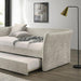 Yuri Twin Daybed w/ Trundle Beige - Olympia Furniture (Saint George, Utah)