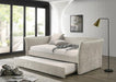 Yuri Twin Daybed w/ Trundle Beige - Olympia Furniture (Saint George, Utah)