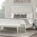 Stella Mia E.King & Queen Bed White & White - Olympia Furniture (Saint George, Utah)