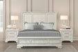 Stella Mia E.King & Queen Bed White & White - Olympia Furniture (Saint George, Utah)