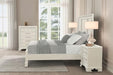 Stella Mia E.King & Queen Bed White & White - Olympia Furniture (Saint George, Utah)