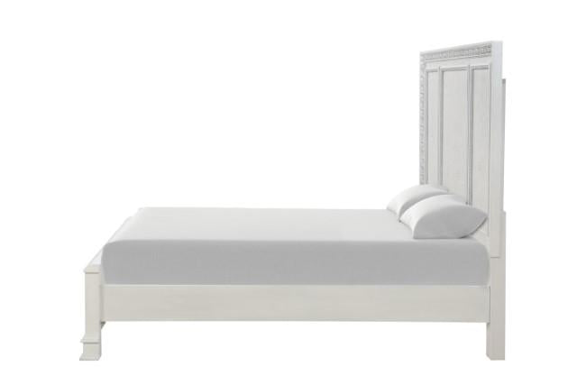 Stella Mia E.King & Queen Bed White & White - Olympia Furniture (Saint George, Utah)