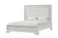 Stella Mia E.King & Queen Bed White & White - Olympia Furniture (Saint George, Utah)
