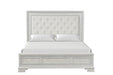 Stella Mia E.King & Queen Bed White & White - Olympia Furniture (Saint George, Utah)