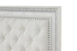 Stella Mia E.King & Queen Bed White & White - Olympia Furniture (Saint George, Utah)
