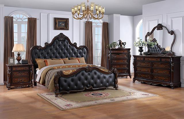 Ventresca 4 & 5 Piece Queen Bedroom Set White & Chrome - Olympia Furniture (Saint George, Utah)