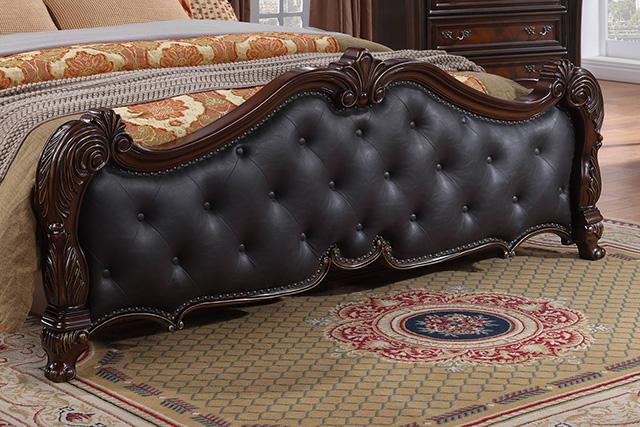 Ventresca Bed White & Chrome - Olympia Furniture (Saint George, Utah)