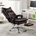 PERCE Office Chair, Brown - Olympia Furniture (Saint George, Utah)