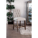 Sania III Beige/Rustic Oak Counter Ht. Chair (2/CTN) - Olympia Furniture (Saint George, Utah)