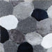 Vancouver Gray/Navy 5' X 7' Area Rug - Olympia Furniture (Saint George, Utah)