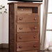 Lea Mahogany Media Chest - Olympia Furniture (Saint George, Utah)