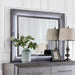 RAIDEN Mirror w/ LED, Gray - Olympia Furniture (Saint George, Utah)