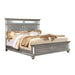 Salamanca Silver Cal.King & Queen Bed - Olympia Furniture (Saint George, Utah)