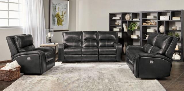 SOTERIOS Power Sofa, Charcoal - Olympia Furniture (Saint George, Utah)