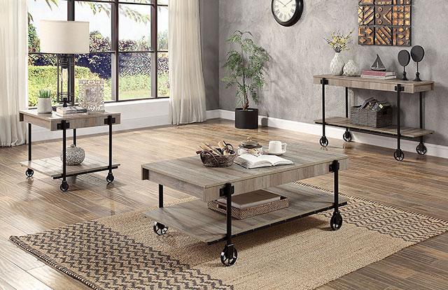 LOBB Sofa Table, Natural Tone - Olympia Furniture (Saint George, Utah)