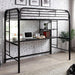 Opal Iii Black & Silver Twin Loft Bed - Olympia Furniture (Saint George, Utah)