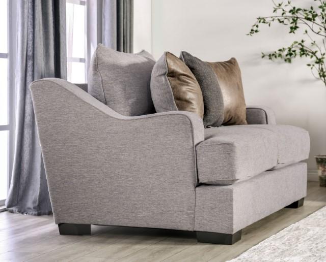 SKYLINE Sofa, Light Gray/Brown - Olympia Furniture (Saint George, Utah)