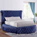 SANSOM E.King & Queen Bed, Black, Blue, & Grey - Olympia Furniture (Saint George, Utah)
