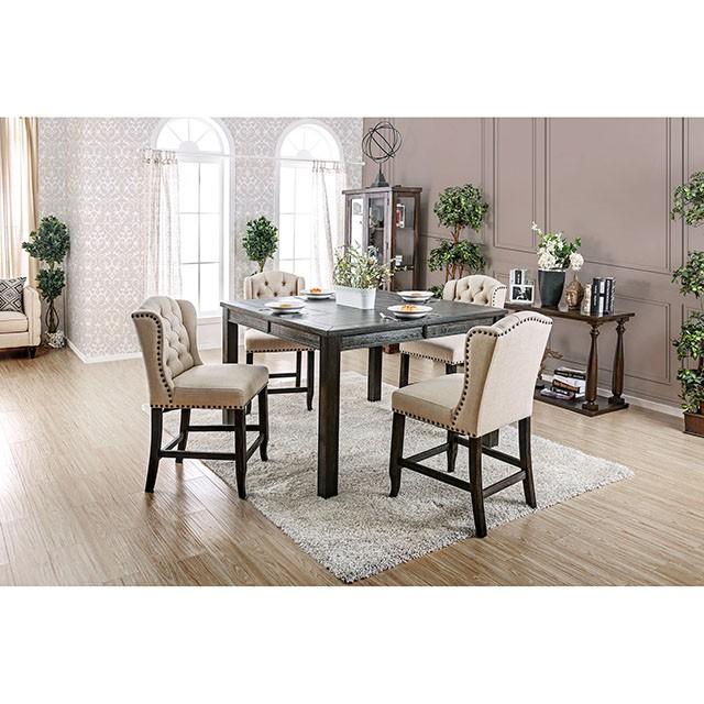 SANIA Counter Ht. Wingback Chair (2/CTN) - Olympia Furniture (Saint George, Utah)