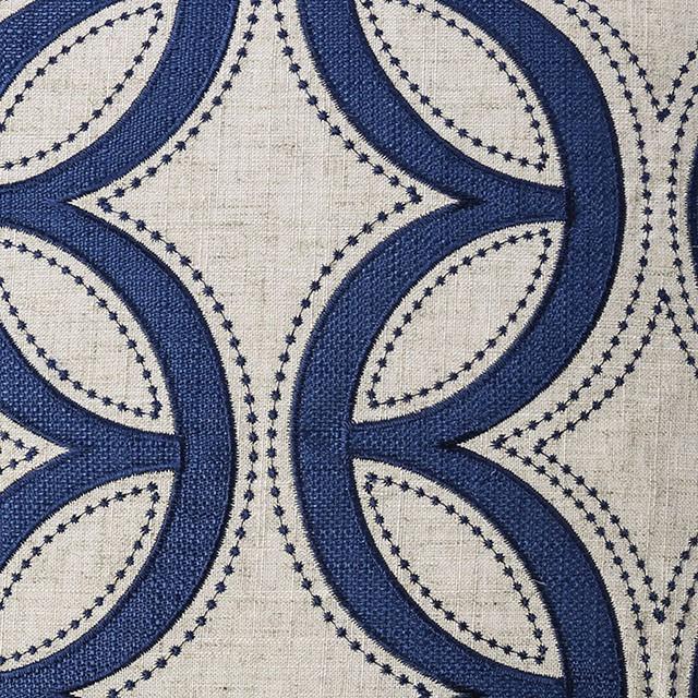 Teri Natural/Indigo 20" X 20" Pillow, Natural & Indigo (2/CTN) - Olympia Furniture (Saint George, Utah)