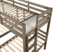 HORTENSE Triple Twin Bunk Bed, W. Gray - Olympia Furniture (Saint George, Utah)