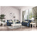 Jayda Navy Love Seat - Olympia Furniture (Saint George, Utah)