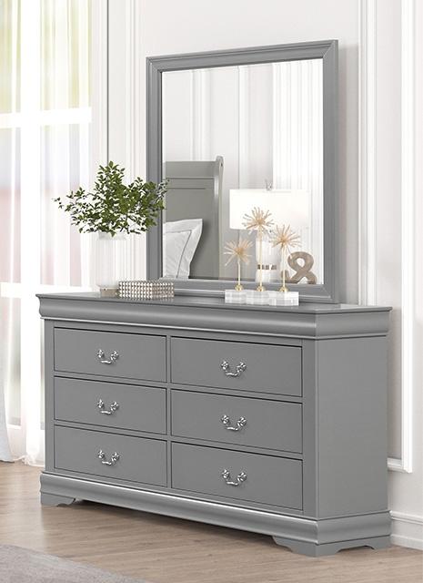 Louis Philippe Mirror - Olympia Furniture (Saint George, Utah)