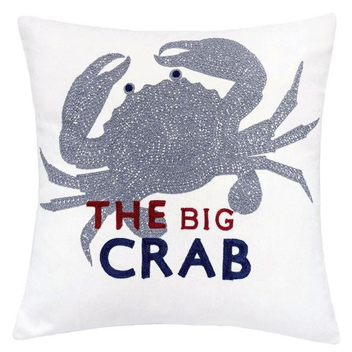 Jody White 20" X 20" Pillow, Crab - Olympia Furniture (Saint George, Utah)