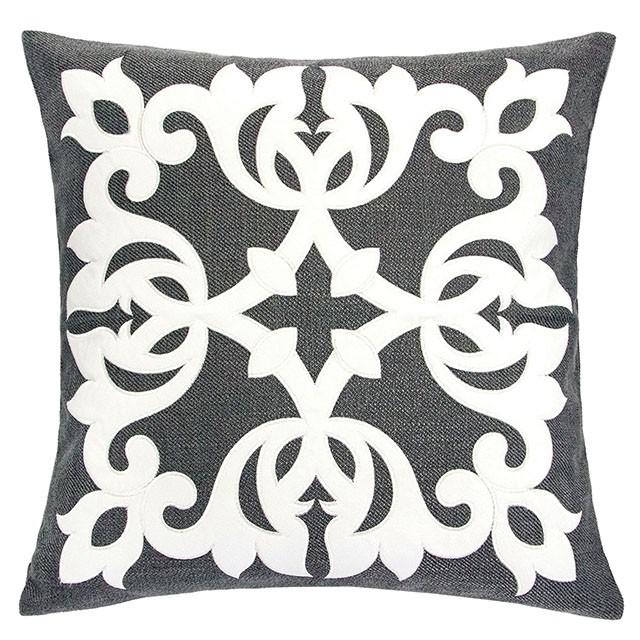 Trudy Gray 20" X 20" Pillow, Gray - Olympia Furniture (Saint George, Utah)