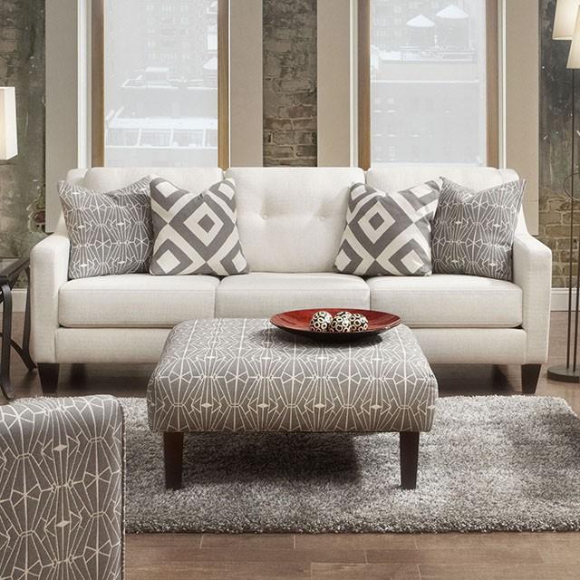 PARKER Ivory Sofa - Olympia Furniture (Saint George, Utah)