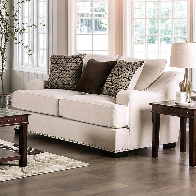SONORA Loveseat, Beige - Olympia Furniture (Saint George, Utah)