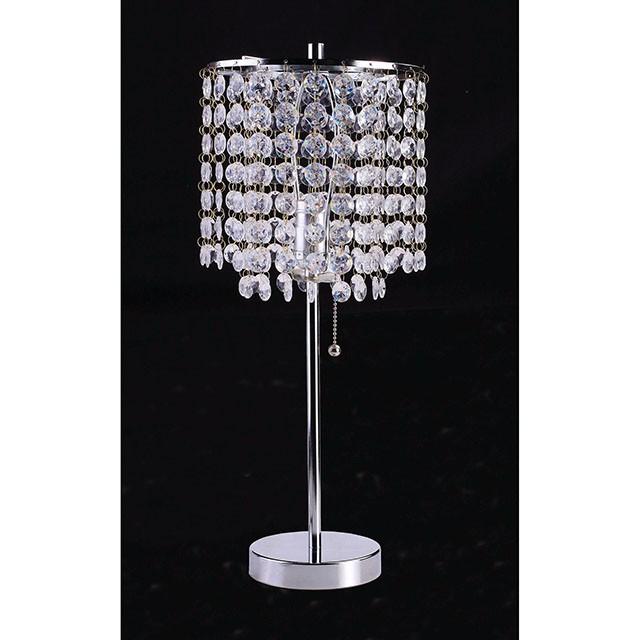 Perla Chrome Table Lamp - Olympia Furniture (Saint George, Utah)