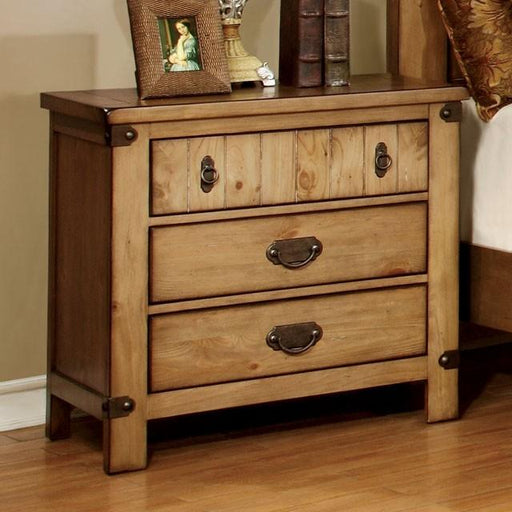 PIONEER Weathered Elm Night Stand - Olympia Furniture (Saint George, Utah)
