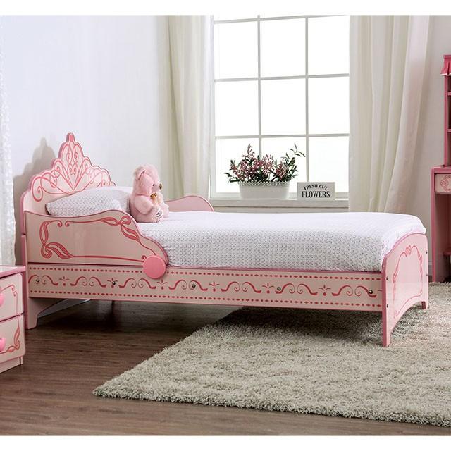 PRINCESS CROWN SINGLE BED Twin Bed - Olympia Furniture (Saint George, Utah)