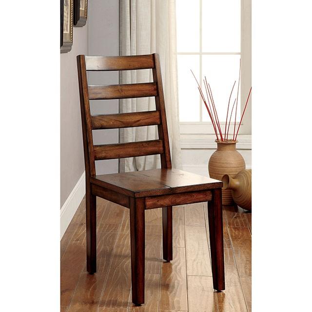 MADDISON Tobacco Oak Side Chair (2/CTN) - Olympia Furniture (Saint George, Utah)