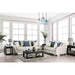 Nefyn Ivory Love Seat - Olympia Furniture (Saint George, Utah)