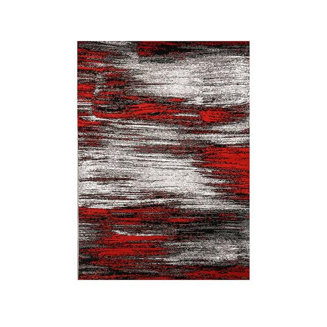 Sivas Gray/Red 5' X 8' Area Rug - Olympia Furniture (Saint George, Utah)