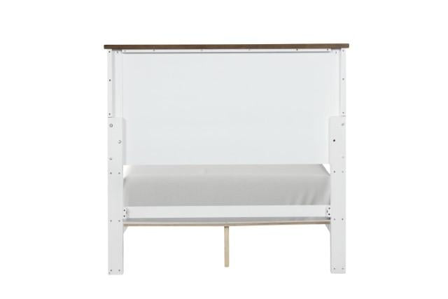Pinetop Twin & Full Bed White & Blue - Olympia Furniture (Saint George, Utah)