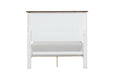 Pinetop 4 & 5 Piece Twin Bedroom Set White & Blue - Olympia Furniture (Saint George, Utah)